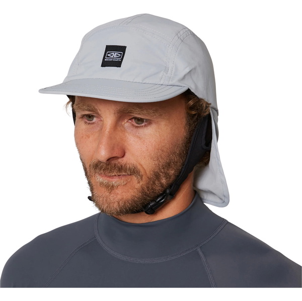 Boné De Surfe 2025 Ocean And Earth Indo 5 Panel Legionnaire SMHA07 - Grey
